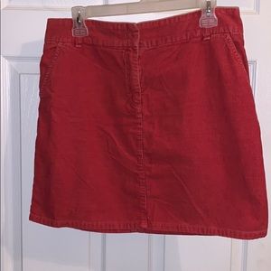 J. Crew Corduroy Skirt